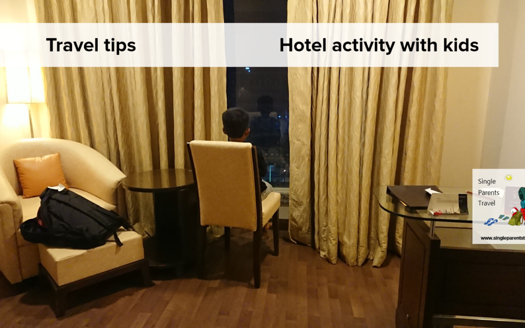 Activities with kids in a hotel